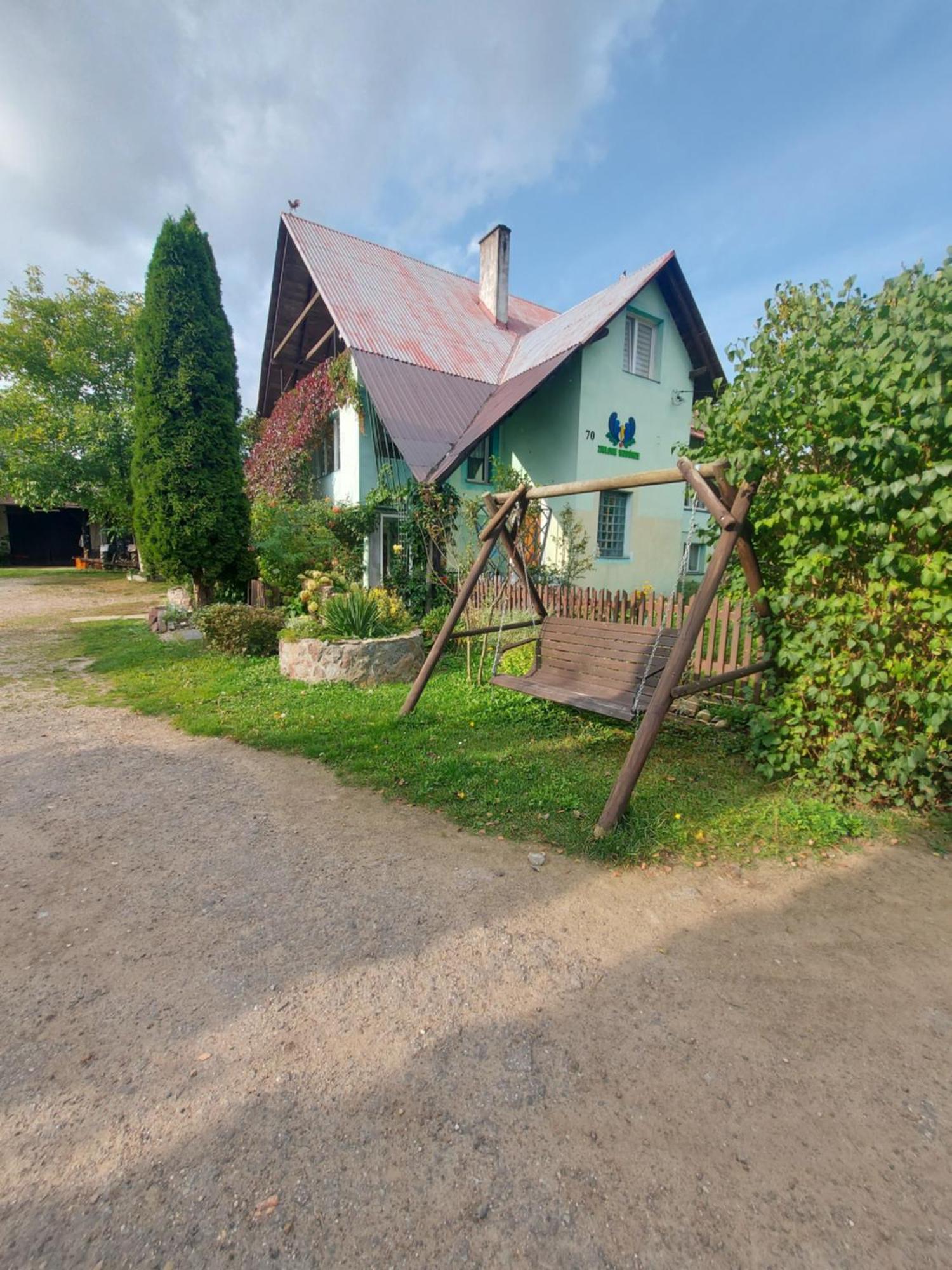 Agroturystyka Zielone Wzgorze Sikorzyno Exteriör bild